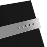 Каминная вытяжка Maunfeld Bridge Line 50 черный/полоска сатин