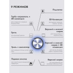 Встраиваемый электрический духовой шкаф Delvento V6EM59001