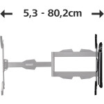 Кронштейн для телевизора Hama H-108712 черный