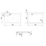 Встраиваемая индукционная варочная панель Smeg SIH7933B