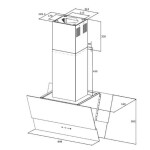 Островная вытяжка Korting KHA 99750 GW