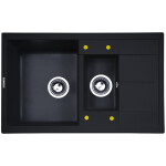 Кухонная мойка Zigmund & Shtain Rechteck 780.2 темная скала