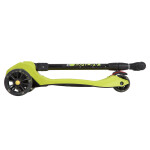 Самокат-кикборд Novatrack RainBow 135PRO.RAINBOW.LM20 лимонный