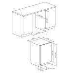 Встраиваемая посудомоечная машина Graude VGE 45.0