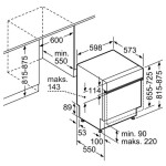 Встраиваемая посудомоечная машина Siemens SN 536S01KE