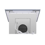 Каминная вытяжка Maunfeld Mersey 60 нержавеющая сталь/белое стекло