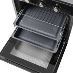 Встраиваемый газовый духовой шкаф Maunfeld MGOG.673B