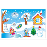 Настольная игра Десятое королевство Магнитные истории Времена года 01542