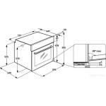 Встраиваемый электрический духовой шкаф Indesit IFW 6530 WH