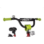 Велосипед Novatrack 16 STRIKE красный, тормоз нож, крылья корот, полная защита цепи