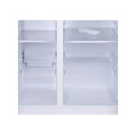 Холодильник Hyundai CS6503FV черное стекло