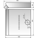 Вытяжка Elikor Призма 60П-290-П3Л белый