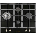 Встраиваемая газовая варочная панель Lex GVG 643C BL