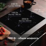 Встраиваемая индукционная варочная панель Zigmund & Shtain CI 33.6 B