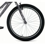 Велосипед Forward Twister 24 1.0 черный/серебристый 12" RBK22FW24845