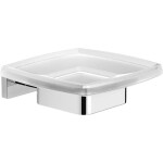 Мыльница настенная квадратная Langberger Alster (11915A) хром