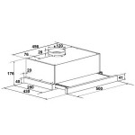 Встраиваемая вытяжка Lex Hubble 500 Black