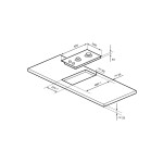 Встраиваемая газовая варочная панель Lex GVS 321 IX