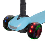 Самокат-кикборд Novatrack 120CBP.RAINBOW.BL20 синий