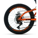 Велосипед Altair MTB FS 20 D темно-серый/оранжевый RBK22AL20049