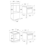 Встраиваемый электрический духовой шкаф Candy FCP 615 X/E1