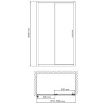 Душевая дверь WasserKraft Main 41S05