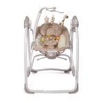 Электрокачели Jetem Flappy 2в1 кофейный JM21