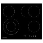 Встраиваемая электрическая варочная панель Maunfeld EVCE.594 SM.D-BK