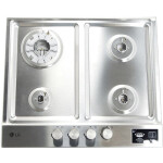 Встраиваемая газовая варочная панель LG HU641DAG