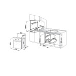 Встраиваемый газовый духовой шкаф Gefest ДГЭ 601-01 Н1