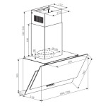 Каминная вытяжка Zigmund & Shtain K 145.4 W