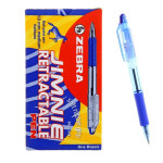 Ручка шариковая Zebra Jimnie Retractable (KRBMZ-100-BL)