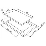 Встраиваемая газовая варочная панель Smeg SRV876AOGH