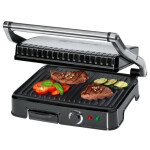 Электрогриль Clatronic KG 3487 черный/стальной