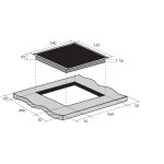 Встраиваемая индукционная варочная панель Zugel ZIH604B
