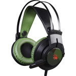 Гарнитура A4Tech Bloody J450 черный/зеленый