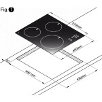 Встраиваемая индукционная варочная панель Zigmund & Shtain CIS 029.45 WX
