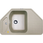 Кухонная мойка Zigmund & Shtain ECKIG 800 речной песок