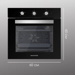 Встраиваемый электрический духовой шкаф Zigmund & Shtain E 147 B