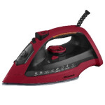 Утюг Аксинья КС-3003 бордовый/черный