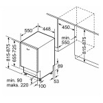 Встраиваемая посудомоечная машина Bosch SPV4EMX16E