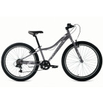Велосипед Forward Twister 24 1.0 черный/серебристый 12" RBK22FW24845