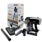 Пылесос Ginzzu VS117 черный/серый