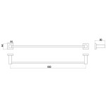 Полотенцедержатель Timo Selene 10053/00 chrome