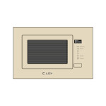 Встраиваемая микроволновая печь Lex Bimo 20.01 Ivory