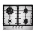 Встраиваемая газовая варочная панель LG HU641DAG
