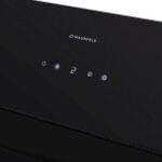 Каминная вытяжка Maunfeld Mersey 60 нержавеющая сталь/черное стекло