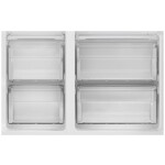 Холодильник Hyundai CS6503FV черное стекло