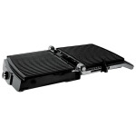 Электрогриль BBK BEG2001 черный/металлик