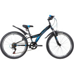 Велосипед Novatrack 24SH6V.RACER.10BK20 (140691) черный
